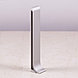 Алюминиевый плинтус ПЛ-40 300см анодированное серебро, фото 5