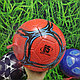 Футбольный мяч  Ball, d 20 см  Белый/красный, фото 7