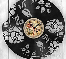 Часы из виниловой пластинки