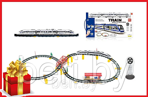 2807Y-2 Детская железная дорога TRAIN, на радиоуправлении, 397 см, 81 элемент, свет, звук
