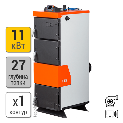 Твердотопливный котел TIS Plus 11