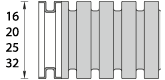 Труба гофрированная ГФ16 ИДЕАЛ бухта (100) - фото 2 - id-p148466449