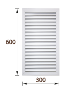 Радиаторная решетка 600*300мм ИДЕАЛ