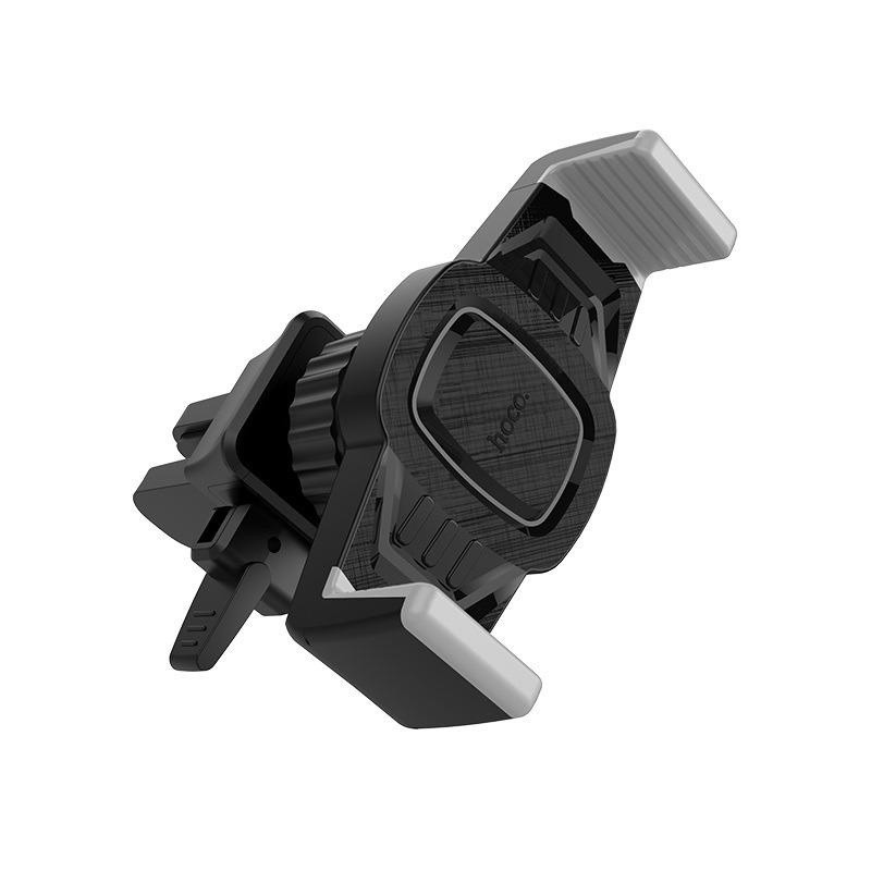 Автомобильный держатель на воздуховод EXPERTS HOCO "CA38" для мобильного телефона, черно-серый - фото 2 - id-p148479522