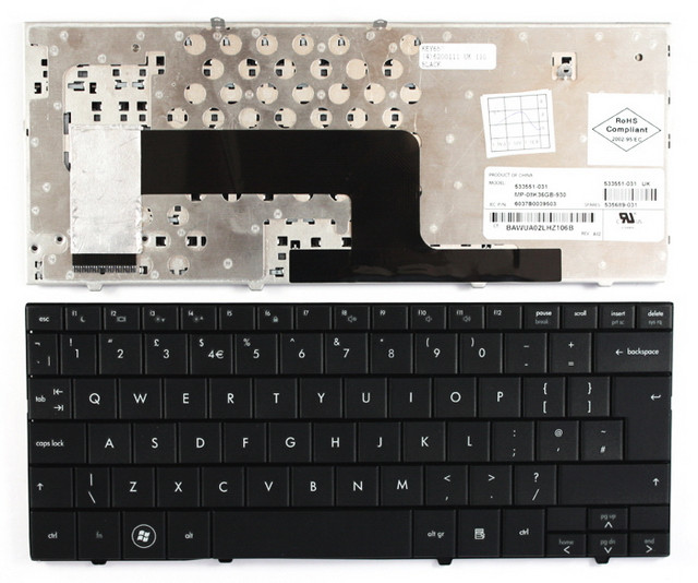 Клавиатура ноутбука HP Mini 110-1148TU