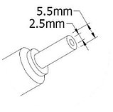 Зарядка (блок питания) для ноутбука Toshiba 19V 12A 230W, штекер 5.5x2.5 мм, фото 2