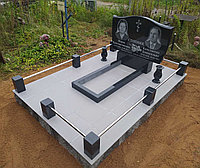 Установка памятника на кладбище