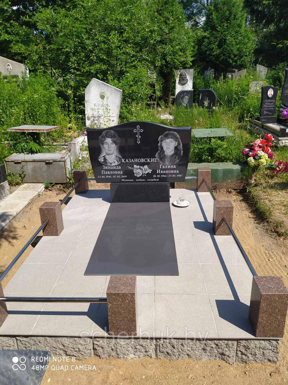 Установка памятника на кладбище - фото 7 - id-p4422904