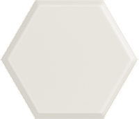 Woodskin bianco hexagon str A 19.8*17.1