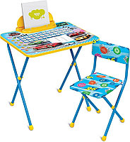 Комплект мебели детский стол стул Ника КП2/15 Большие гонки