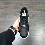 Кроссовки Nike Wmns Air Force 1 07 Low Black White, фото 3