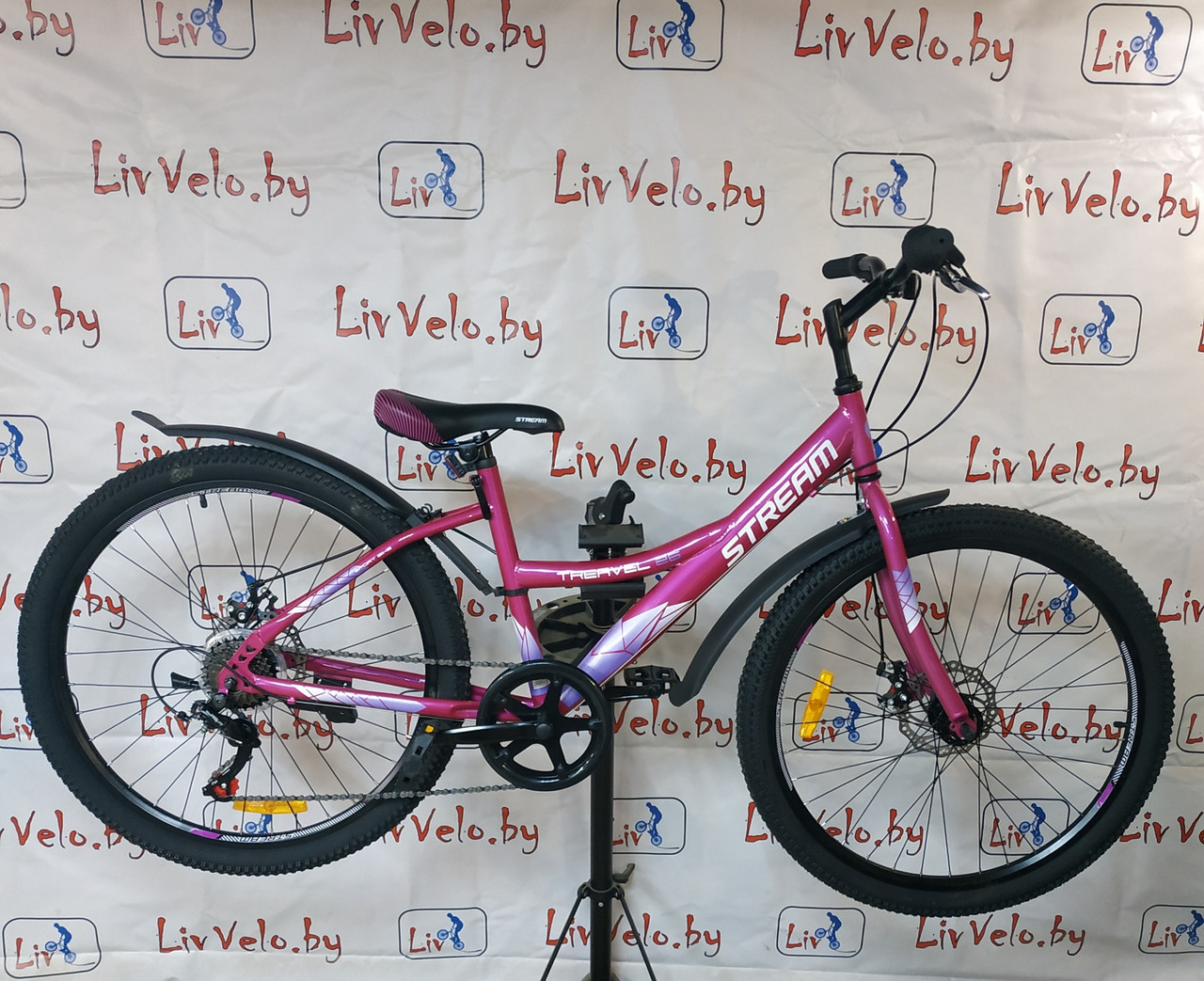 Велосипед Stream Travel 24 (розовый) - фото 1 - id-p147484848