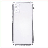 Чехол-накладка для Samsung Galaxy A31 (силикон) SM-A315 прозрачный с защитой камеры, фото 1