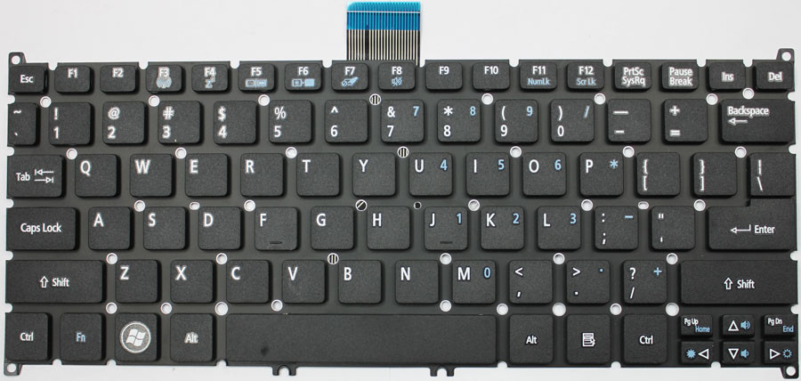 Клавиатура нетбука ACER Aspire One 725