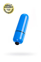 Вибропуля Toyfa A-Toys Braz, ABS пластик, синяя, 5,5 см