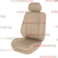 Чехлы на сиденья Skoda Octavia A5 (2004-2013) задние спинка и сиденье 40/60, 5 подг., "бочки" / Шкода