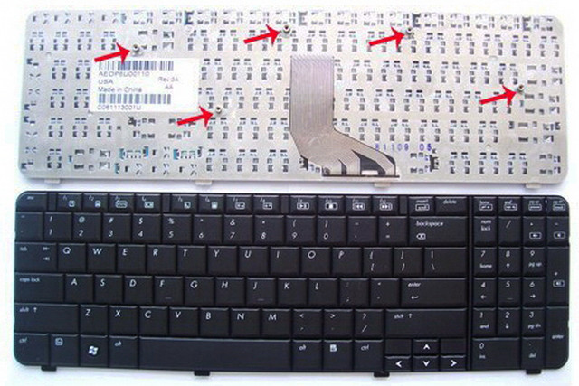 Клавиатура ноутбука HP Compaq Presario CQ61-125 - фото 1 - id-p148479130