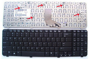 Клавиатура ноутбука HP Compaq Presario CQ61-414