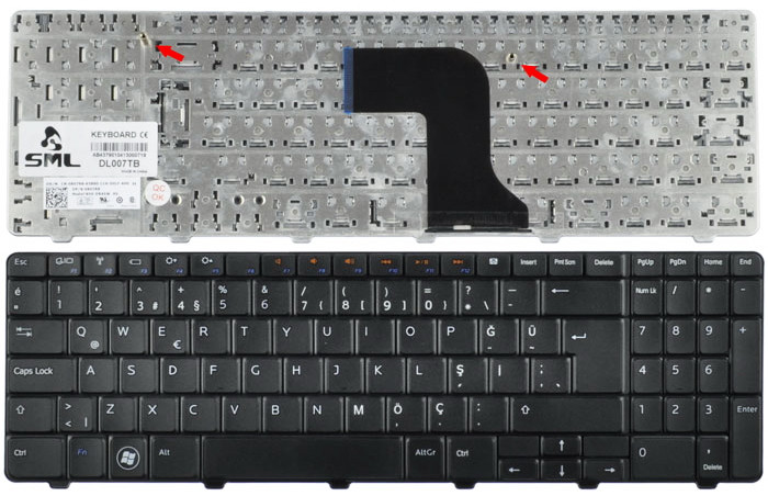 Клавиатура ноутбука DELL Inspiron N5010R