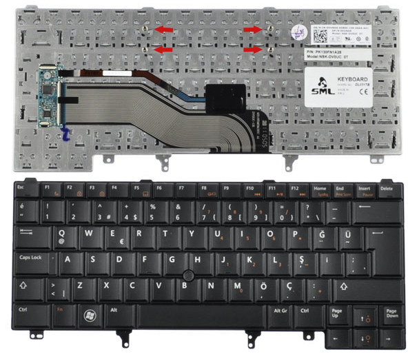 Клавиатура ноутбука DELL Latitude E5430 - фото 1 - id-p148478103