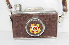Фляга с символикой Красной Армии (надпись «Отечественная война»)