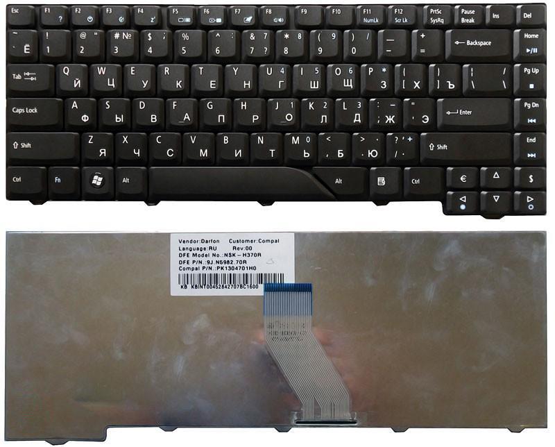 Клавиатура ноутбука ACER Aspire 5720Z - фото 1 - id-p148472979