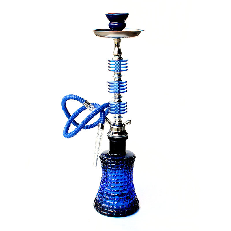 Кальян HOOKAH "Гранат", 1 трубка 53 см.(красный,зелёный)