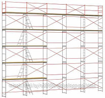 Леса строительные рамные ЛРСП-40 (стоимость 1 секции)