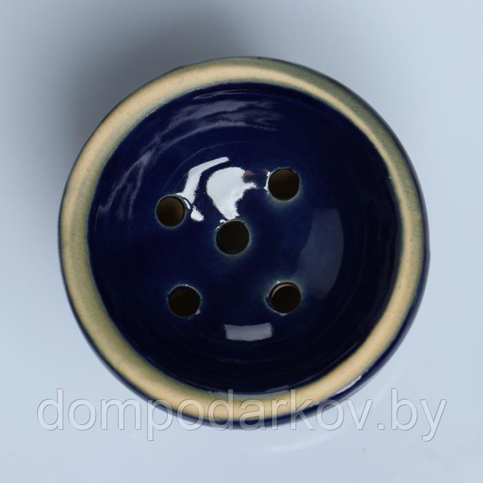 Чаша для кальяна керамическая "Классика. Дутый пояс", 6.5×7 см, микс - фото 2 - id-p126521121