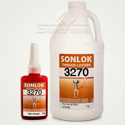 Sonlok 3277 Герметик-фиксатор резьбовой высокой прочности (неразборный) 50 г