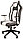 Кресло Chairman GAME 23 серый/белый, фото 3