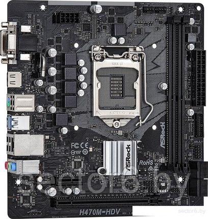 ASRock H470M-HDV, фото 2