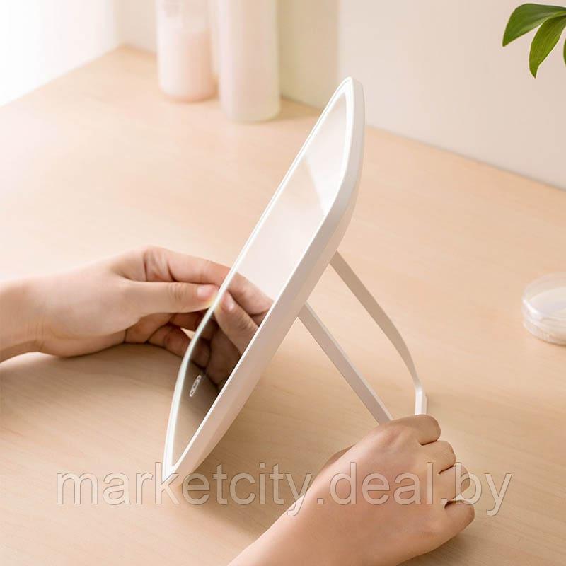 Зеркало Xiaomi Jordan Judy LED Makeup Mirror (NV505) с подсветкой 3 цвета.(2400mAh) - фото 2 - id-p137165668