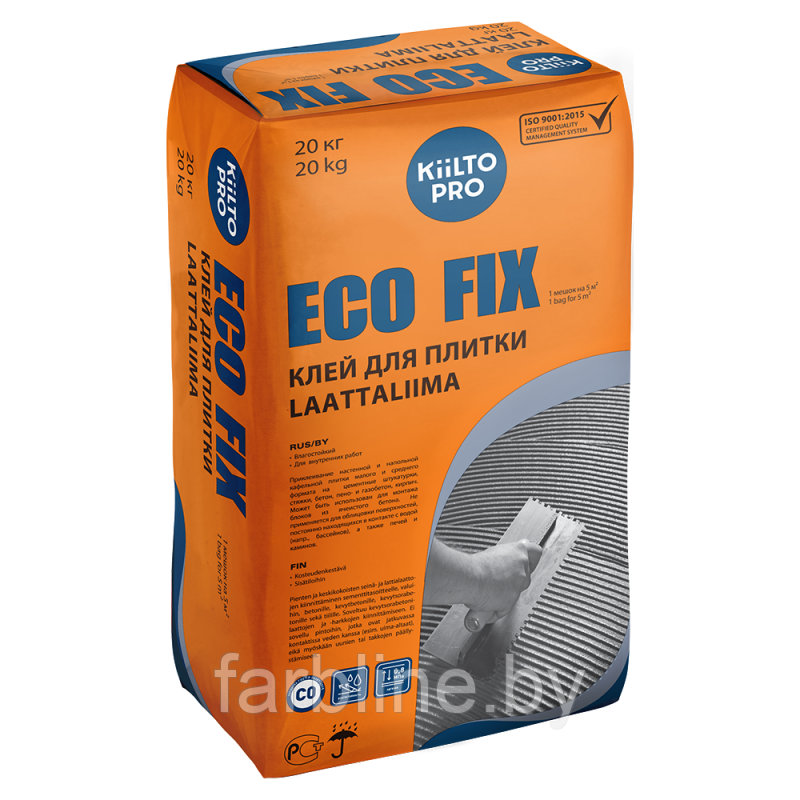 Клей для плитки Kiilto Eco Fix