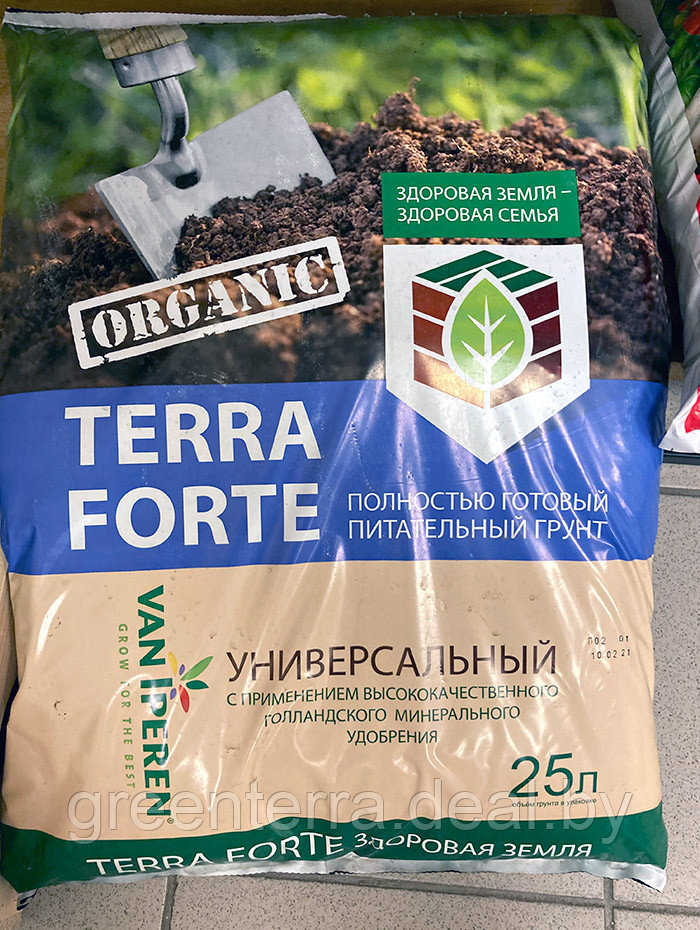 Грунт универсальный TERRA FORTE "Здоровая земля" 25 л - фото 2 - id-p148216154