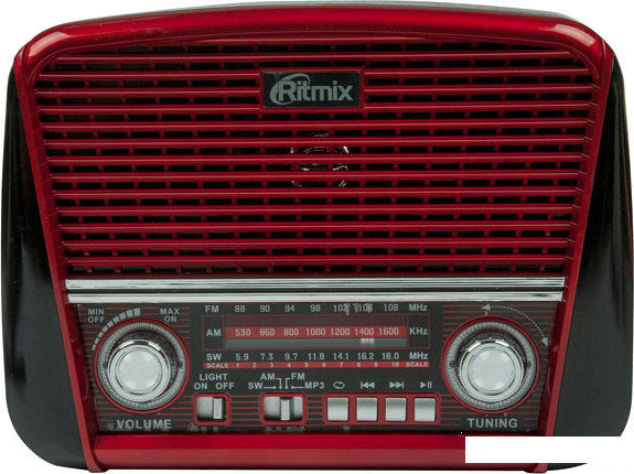 Радиоприемник Ritmix RPR-050 (красный), фото 2