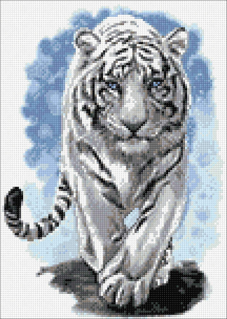 Набор Алмазной мозаики "Могучий тигр" - фото 1 - id-p148568156