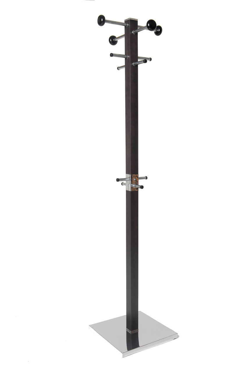 Вешалка напольная ТИТАН-МЕТА Карина 2 венге/хром