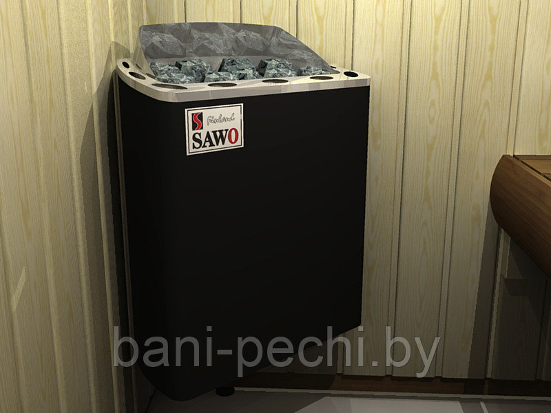 Печь для бани SAWO Mini X MX-36NS - фото 4 - id-p148569628