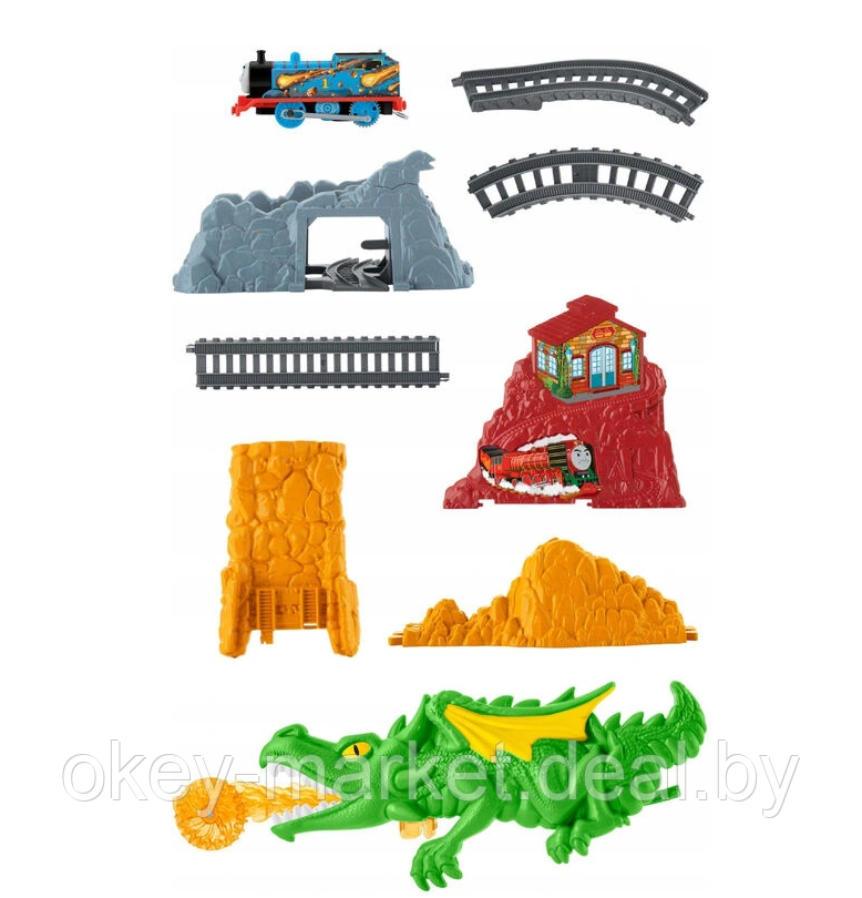 Детская железная дорога Fisher-Price Thomas Friends Dragon - фото 4 - id-p103559271