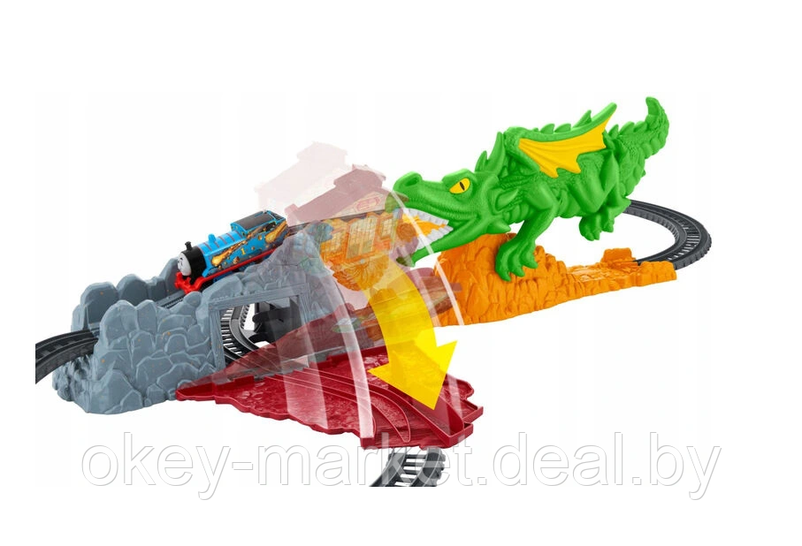 Детская железная дорога Fisher-Price Thomas Friends Dragon - фото 7 - id-p103559271