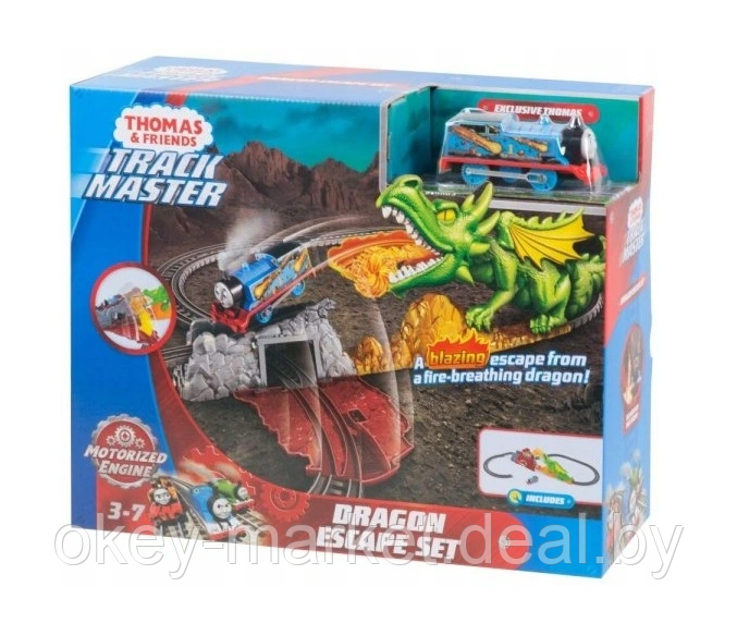 Детская железная дорога Fisher-Price Thomas Friends Dragon - фото 10 - id-p103559271