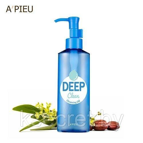 Очищающее масло для лица A'PIEU Deep Clean Cleansing Oil 160мл - фото 1 - id-p148571066