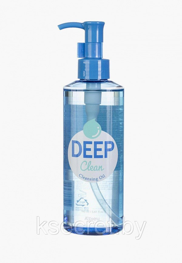 Очищающее масло для лица A'PIEU Deep Clean Cleansing Oil 160мл - фото 3 - id-p148571066