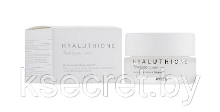 Увлажняющий крем для лица A'PIEU Hyaluthione Soonsoo Cream 50мл - фото 1 - id-p148571616