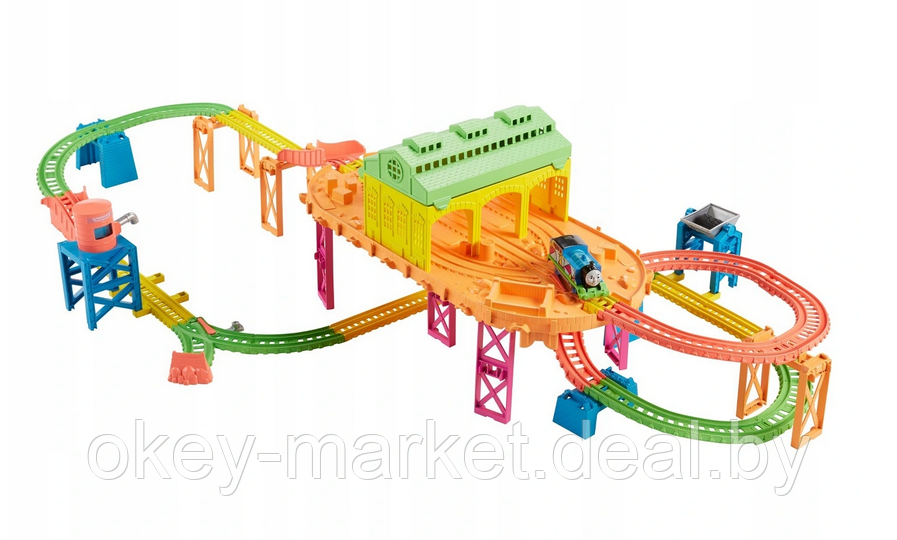 Детская железная дорога Fisher-Price Thomas Friends Светящаяся станция - фото 7 - id-p148571622