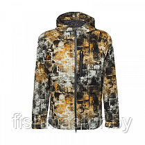 Куртка FHM Pharos цвет Серо-оранжевый мембрана Dermizax (Toray) Япония 2 слоя 10000/10000 2XL