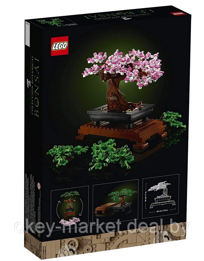 Конструктор LEGO Creator Expert 10281 Бонсай - фото 2 - id-p148572182