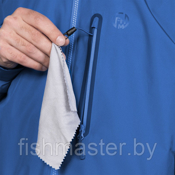 Куртка FHM Pharos цвет Синий мембрана Dermizax (Toray) Япония 2 слоя 10000/10000 - фото 4 - id-p135618238