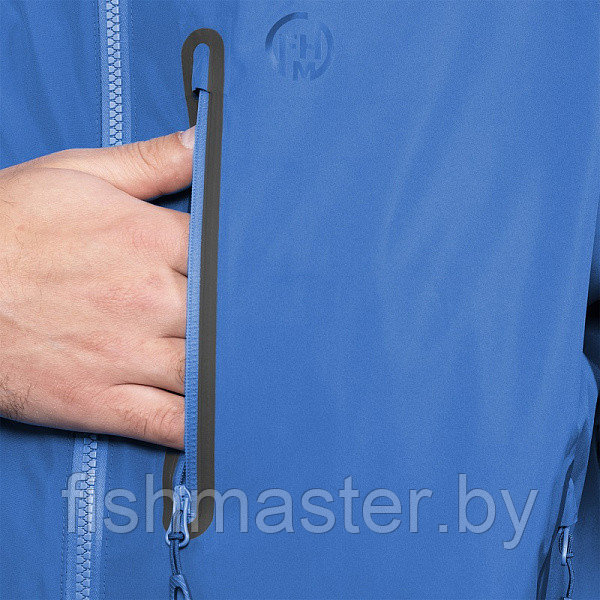 Куртка FHM Pharos цвет Синий мембрана Dermizax (Toray) Япония 2 слоя 10000/10000 - фото 5 - id-p135618238
